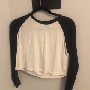 Forever 21 black and white long sleeve